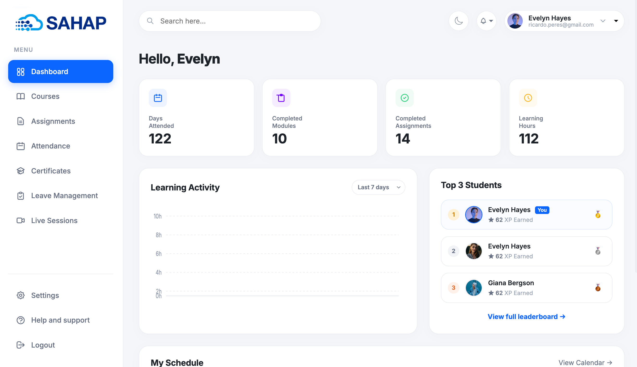 SAHAP Admin Dashboard Platform